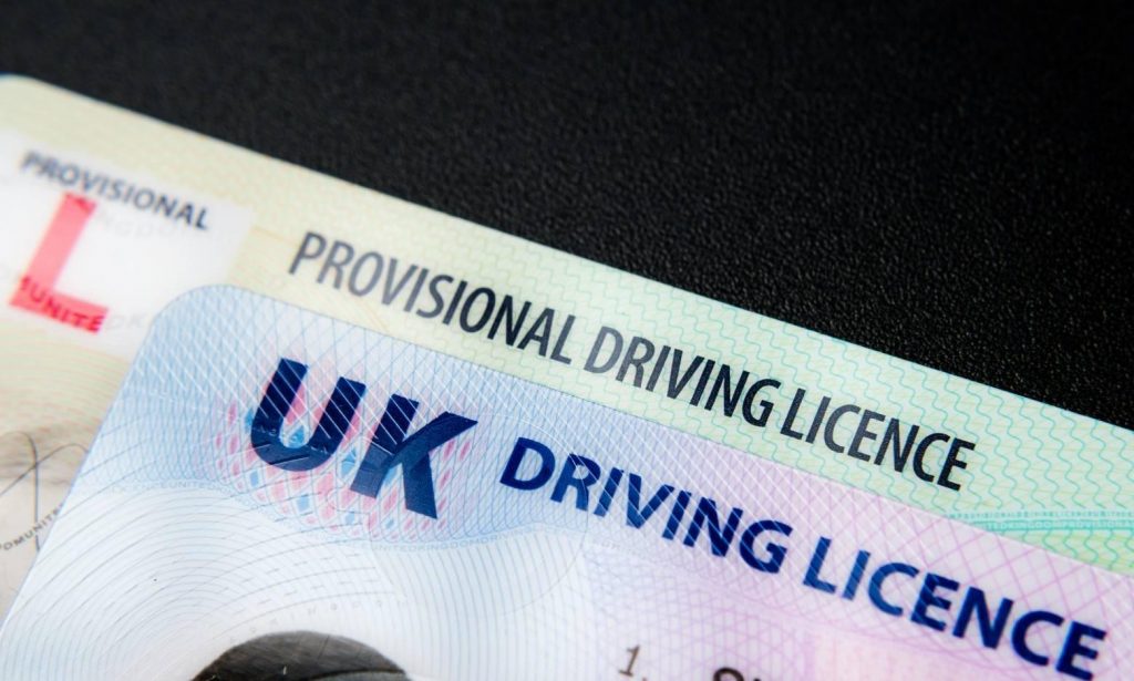 provisional driving licence UK